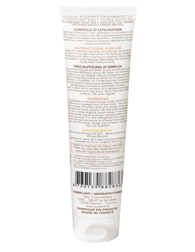 EXSENS BIO ACEITE DE MASAJE COCO ACEITE DE...