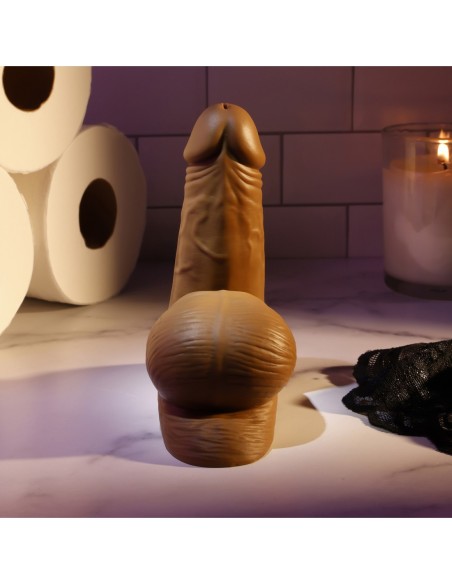 GENDER X PARA ORINAR SILICONA, CARNE OSCURA