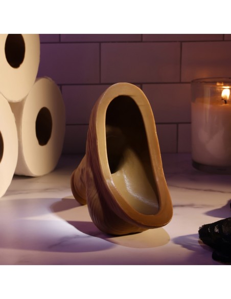 GENDER X STAND TO PEE SILICONE, DARK FLESH