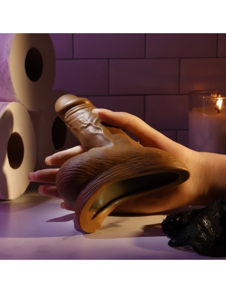 GENDER X PARA ORINAR SILICONA, CARNE OSCURA