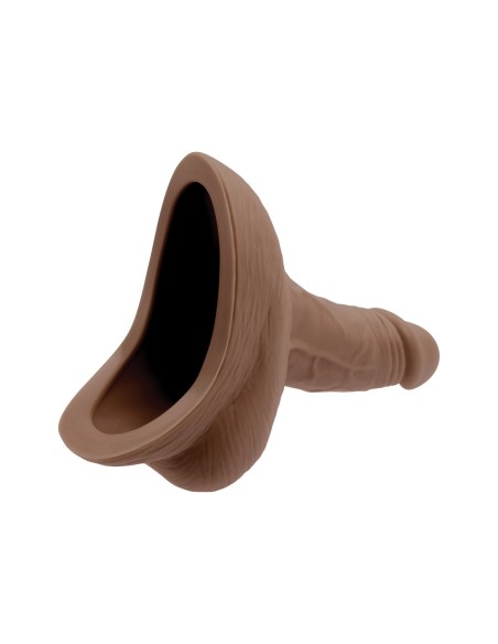 GENDER X STAND TO PEE SILICONE, DARK FLESH