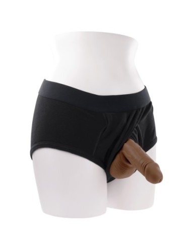 GENDER X STAND TO PEE SILICONE, DARK FLESH