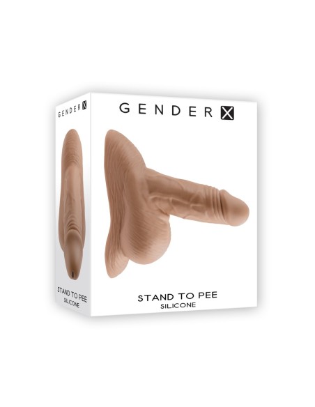 GENDER X SOPORTE PARA ORINAR SILICONA, PULPA MEDIANA