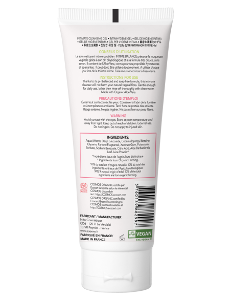 EXSENS GEL LIMPIADOR INTIMO BALANCE 100ML