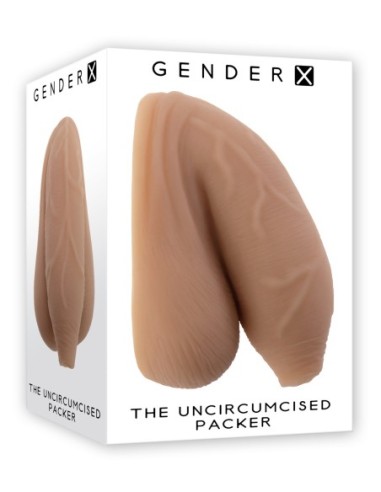 GENDER X THE  UNCIRCUMCISED  PACKER MEDIUM