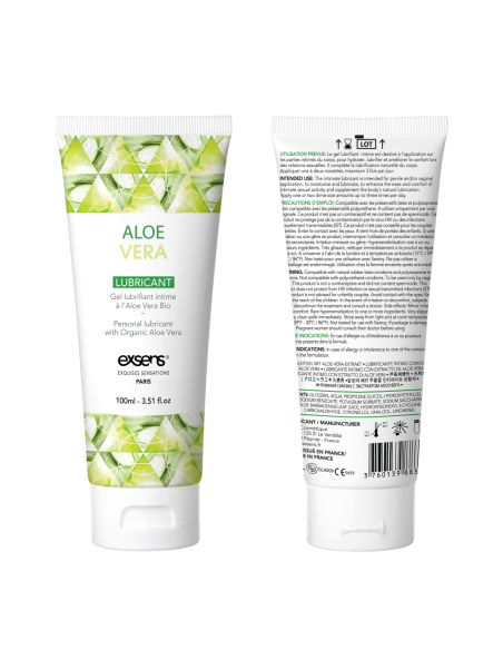 EXSENS LUBRICANTE ALOE VERA BIO 100ML