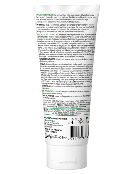 EXSENS LUBRICANTE ALOE VERA BIO 100ML