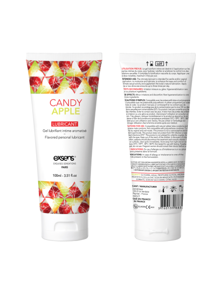 EXSENS LUBRICANTE MANZANA CARAMELO 100ML