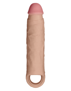 SHAFT SHEATH MODEL F 6.9 INCH LIQUID SILICONE SLEEVE PINE 2