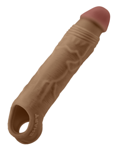 SHAFT SHEATH MODEL F SIZE 1 7.8 INCH LIQUID SILICONE SLEEVE OAK