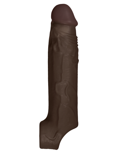 FUNDASHAFT MODELO F TAMAÑO 1 SILICONA LÍQUIDA DE 7,8 PULGADAS FUNDA CAOBA