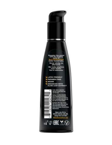 WICKED LUBRICANTE A BASE DE AGUA BUTTERSCOTCH...