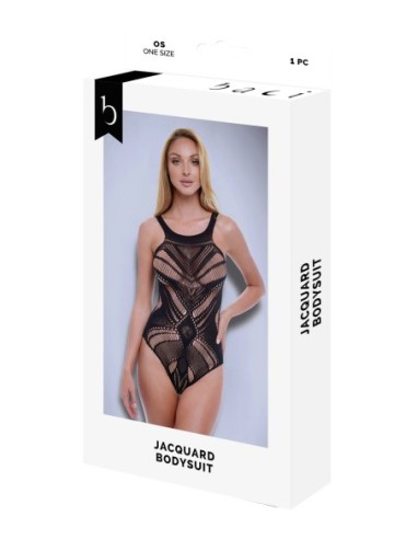 BODY JACQUARD BACI NEGRO, OS