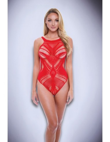 BODY JACQUARD BACI ROJO, OS