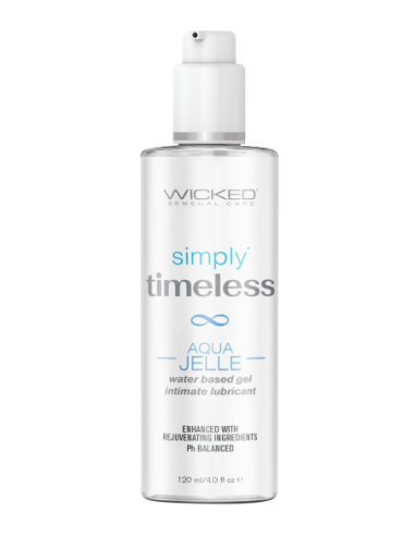 LUBRICANTE WICKED SIMPLY TIMELESS AQUA JELLE 120ML