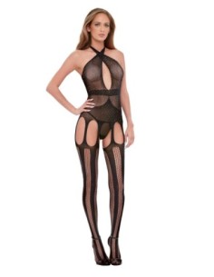 BACI DIAMONTE BODYSTOCKING NEGRO, OS