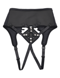 SPORTSHEETS HIGH WAISTED CORSET STRAP ON