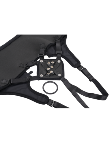 SPORTSHEETS HIGH WAISTED CORSET STRAP ON