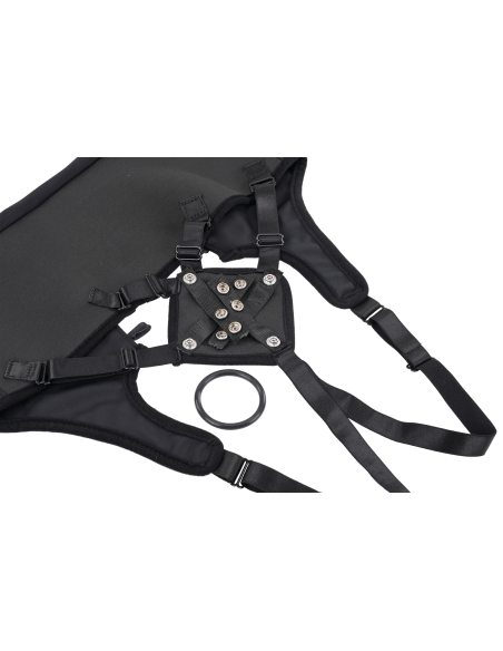 SPORTSHEETS HIGH WAISTED CORSET STRAP ON