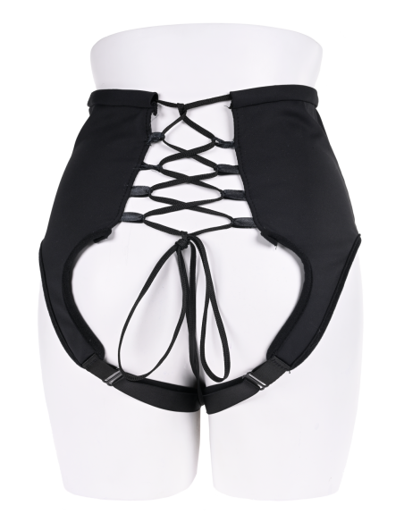 SPORTSHEETS HIGH WAISTED CORSET STRAP ON
