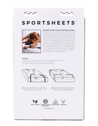 SPORTSHEETS SAFFRON SISTEMA DE RETENCIÓN DEBAJO...