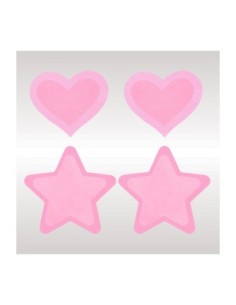 PEEKABOO PEZONERAS ROSA CALIENTE QUE BRILLAN EN LA... 2