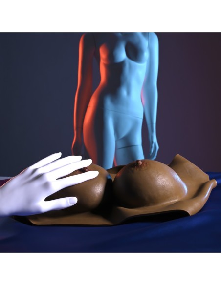 GENDER X UNDERGARMENTS - PLATE C-CUP DARK