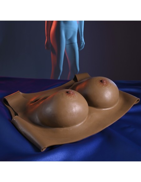 GENDER X UNDERGARMENTS - PLATE C-CUP DARK