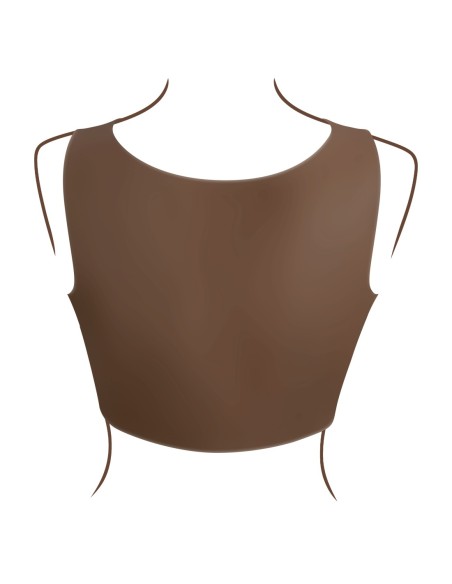 GENDER X UNDERGARMENTS - PLATE D-CUP DARK