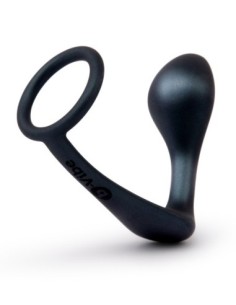B-VIBE ANILLO PARA EL PENE DEL TIMBRE Y TAPÓN