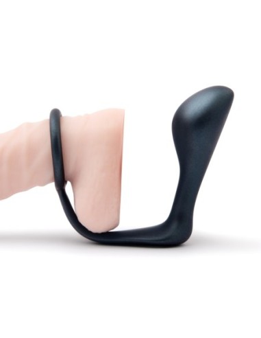 B-VIBE ANILLO PARA EL PENE DEL TIMBRE Y TAPÓN