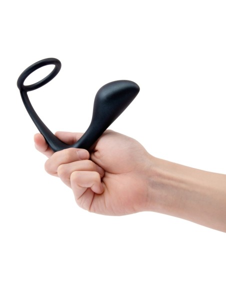 B-VIBE ANILLO PARA EL PENE DEL TIMBRE Y TAPÓN