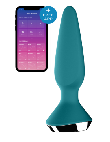 SATISFYER PLUG-ILICIOUS 1 PETROL