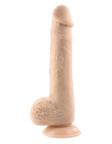 SELOPA 7 INCH 17 CM NATURAL FEEL FLEXSKIN DILDO LIGHT