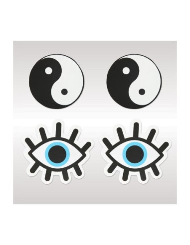 PEEKABOO PASTIES YIN Y YANG