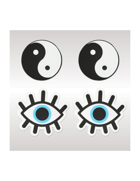 PEEKABOO PASTIES YIN Y YANG