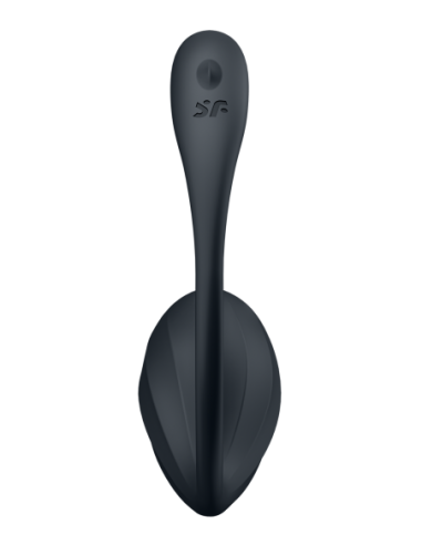 SATISFYER RIBBED PETAL BLACK