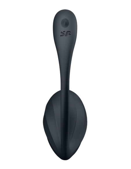 SATISFYER RIBBED PETAL BLACK