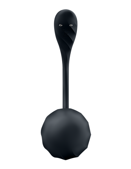 SATISFYER RIBBED PETAL BLACK