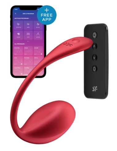 SATISFYER SHINY PETAL RED