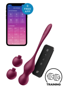 SATISFYER LOVE BIRDS VARY WINE RED