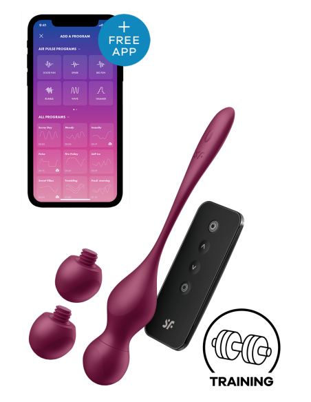 SATISFYER LOS TORTOLITOS VARÍAN VINO TINTO