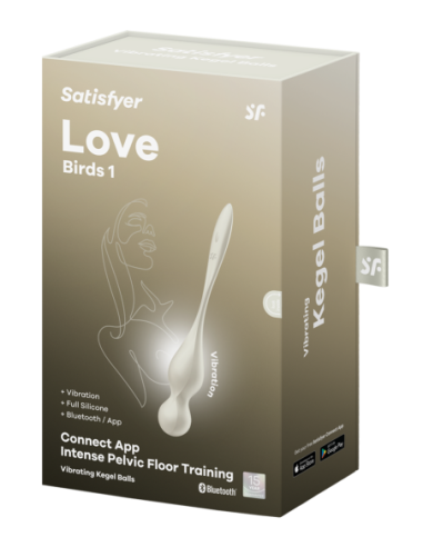 SATISFYER LOVE BIRDS 1 WHITE