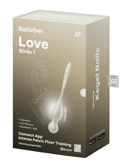 SATISFYER LOVE BIRDS 1 WHITE