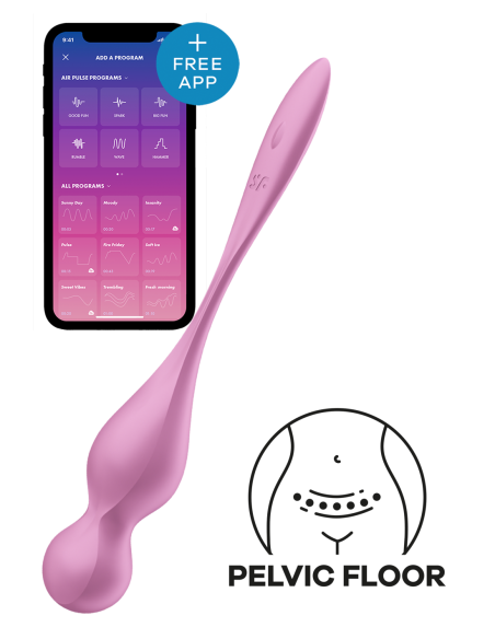 SATISFYER TORTITOS 1 ROSA