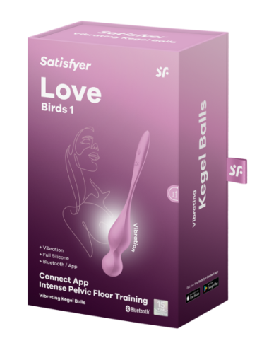 SATISFYER LOVE BIRDS 1 PINK
