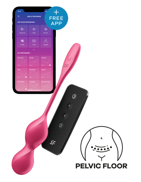 SATISFYER TORTITOS 2 ROJO