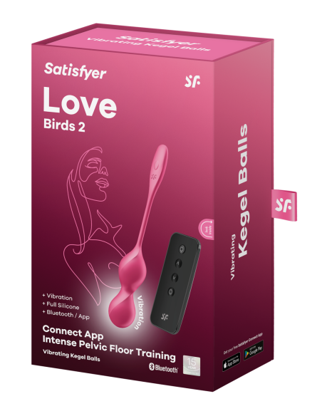 SATISFYER TORTITOS 2 ROJO