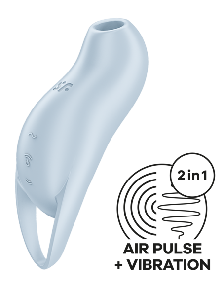 SATISFYER POCKET PRO 1 BLUE