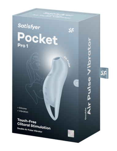 SATISFYER POCKET PRO 1 BLUE